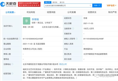 Blued成立北京多元音文化公司，注冊資本100萬元專注計算機軟件開發
