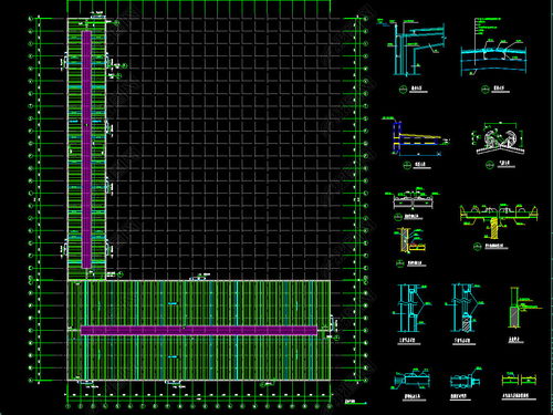 鋼結構工廠CAD施工圖設計平面圖 獲取、應用與設計要點