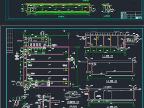 城市污水處理廠工藝CAD圖紙 從CASS平面圖到全套水電設(shè)計(jì)資源導(dǎo)覽